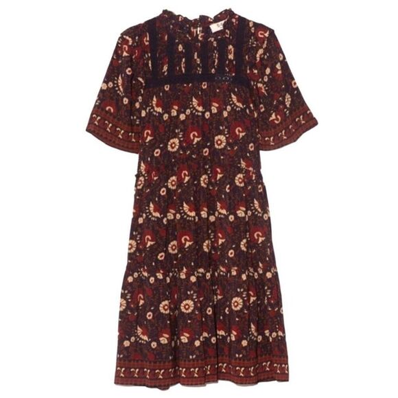 NEW Sea New York Women’s 0 Francesca Floral Print Dress - Picture 5 of 10